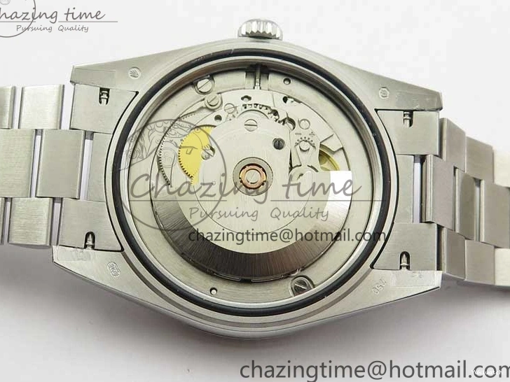 40mm Dial 904 President Ice on Markers T 228239 Blue Crystal SS A2836 Bracelet Dial New SS Version BP Day-Date 0330